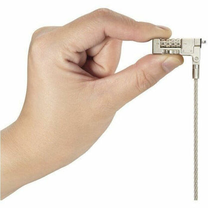Kensington Slim NanoSaver 2.0 EQ Combination Laptop Lock – Resettable, 6 ft Cable, Stainless Steel, Nano Lock Security