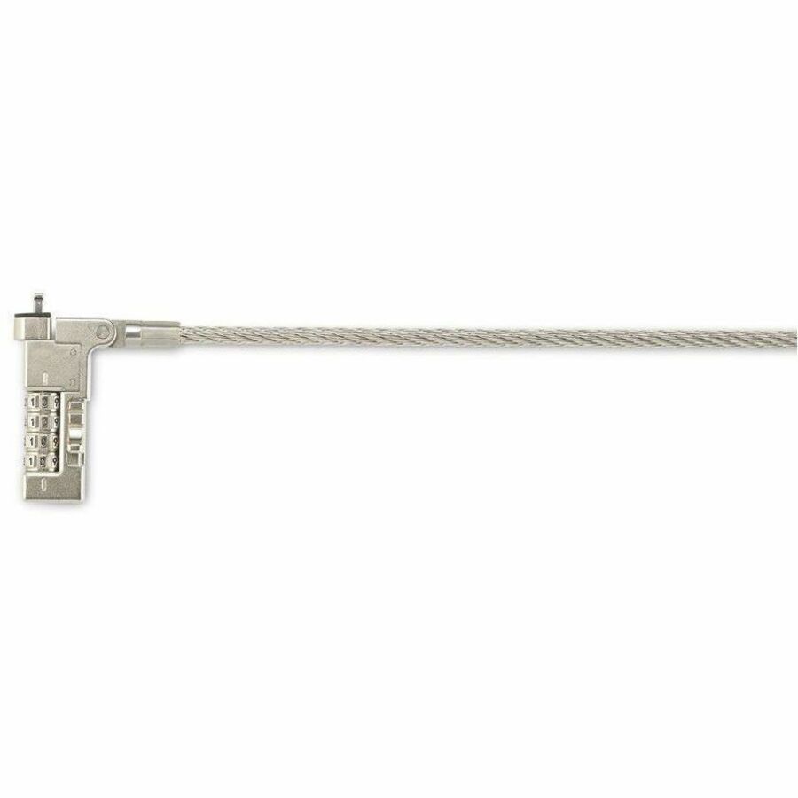 Kensington Slim NanoSaver 2.0 EQ Combination Laptop Lock – Resettable, 6 ft Cable, Stainless Steel, Nano Lock Security