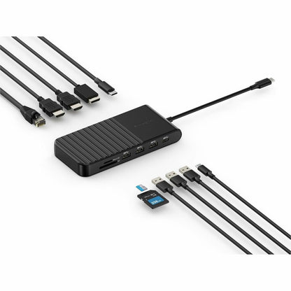 Kensington UH1510P EQ USB-C 5Gbps Triple Video Driverless Mobile Dock for Windows and Mac