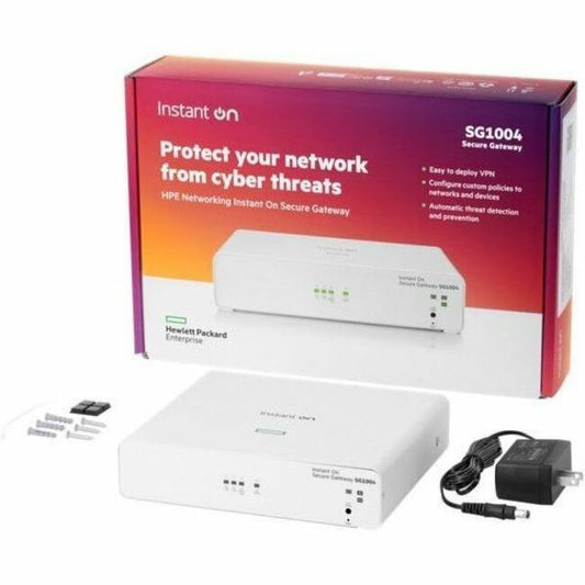 Hewlett Packard Enterprise Aruba SG1004 Networking Instant On Secure Gateway