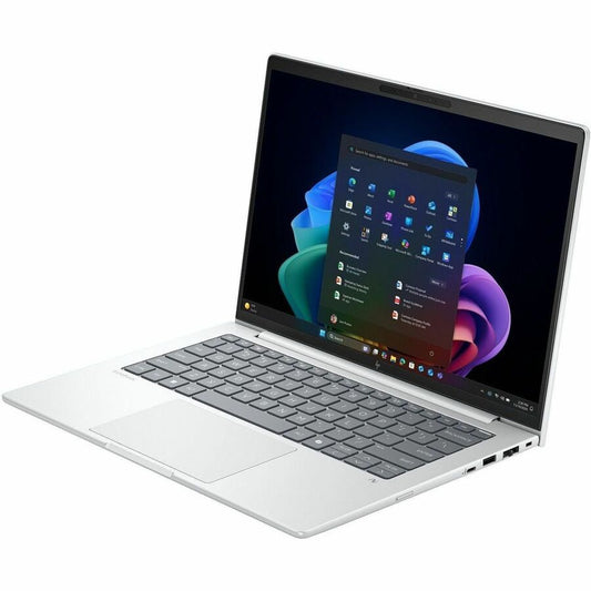 HP EliteBook 8 G1i 16" Touchscreen Notebook - WUXGA - 60 Hz - Intel Core Ultra 5 226V - 16 GB - 512 GB SSD - English Keyboard - Glacier Silver Aluminum