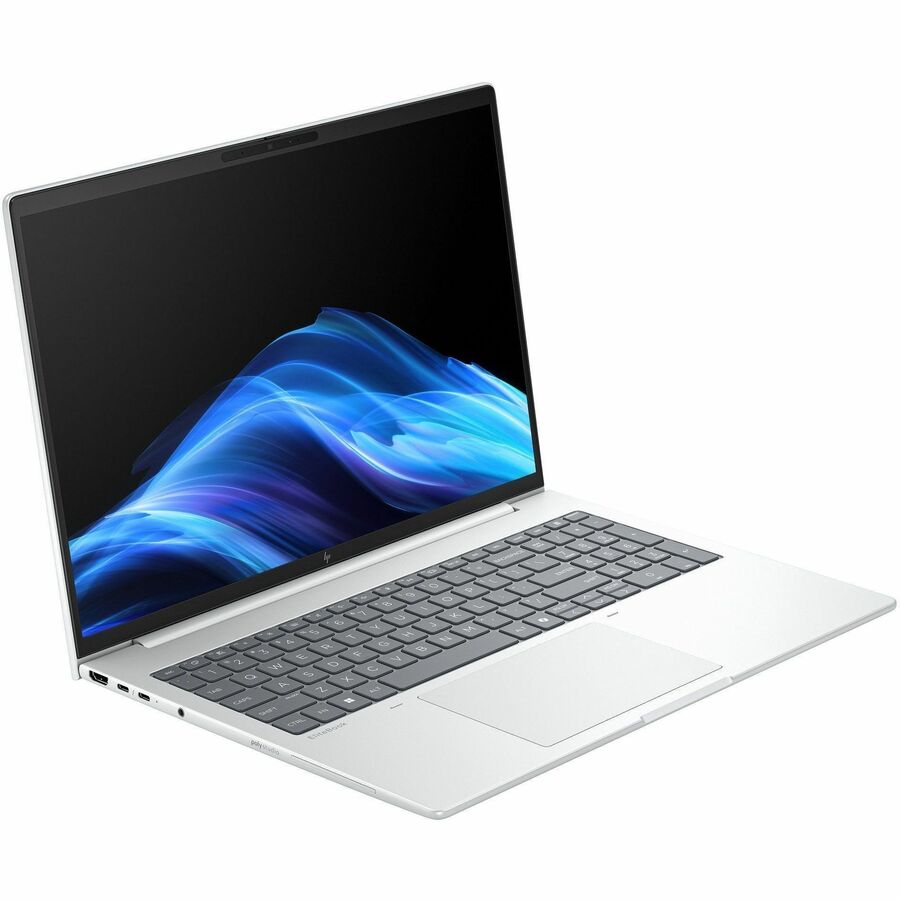 HP EliteBook 8 G1i 14" Touchscreen Notebook - WUXGA - 60 Hz - Intel Core Ultra 5 228V - 32 GB - 512 GB SSD - English Keyboard - Glacier Silver Aluminum