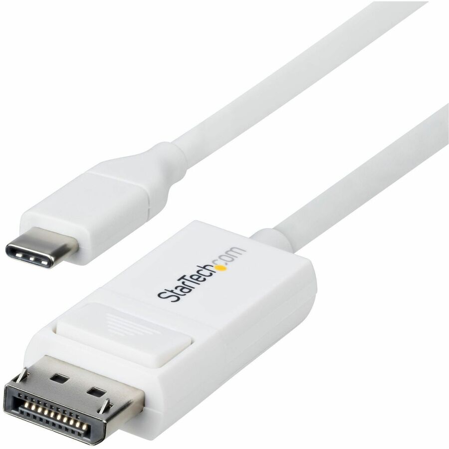 StarTech.com 6ft USB-C to DisplayPort 1.2 Cable - Bi-Directional 4K Video Adapter for MacBook Pro, Dell, Lenovo, and More