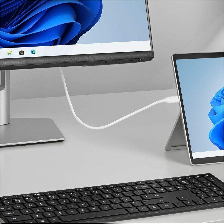 StarTech.com 6ft USB-C to DisplayPort 1.2 Cable - Bi-Directional 4K Video Adapter for MacBook Pro, Dell, Lenovo, and More