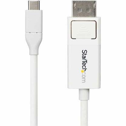 StarTech.com 6ft USB-C to DisplayPort 1.2 Cable - Bi-Directional 4K Video Adapter for MacBook Pro, Dell, Lenovo, and More