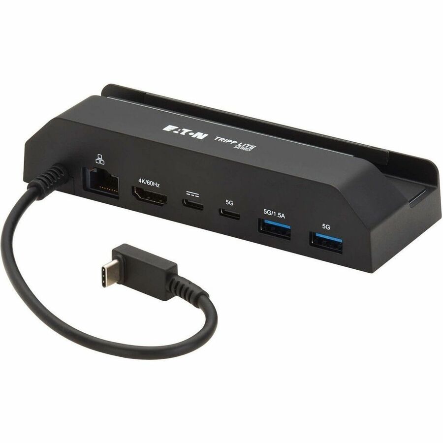 Eaton Tripp Lite Series USB-C Docking Station for Steam Deck and ROG Ally – 4K 60Hz HDMI, USB Hub, Gigabit Ethernet, 100W Power Delivery