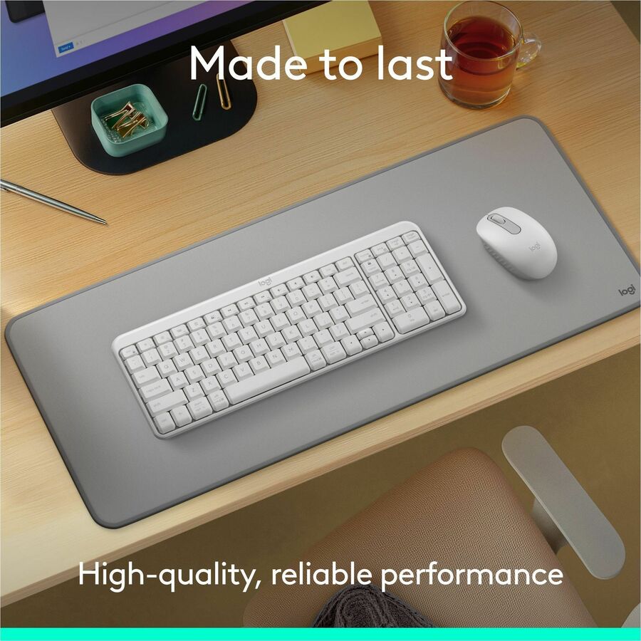 Logitech MK250 Bluetooth Wireless Keyboard and Mouse Combo – Compact, Ambidextrous Design with 12-Month Battery Life