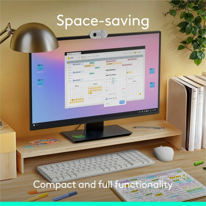 Logitech MK250 Bluetooth Wireless Keyboard and Mouse Combo – Compact, Ambidextrous Design with 12-Month Battery Life