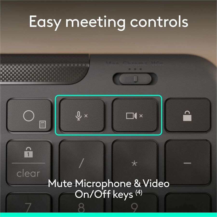 Logitech Signature Slim MK625 Wired Keyboard & Mouse Combo – Full-Size, Multi-OS, Graphite