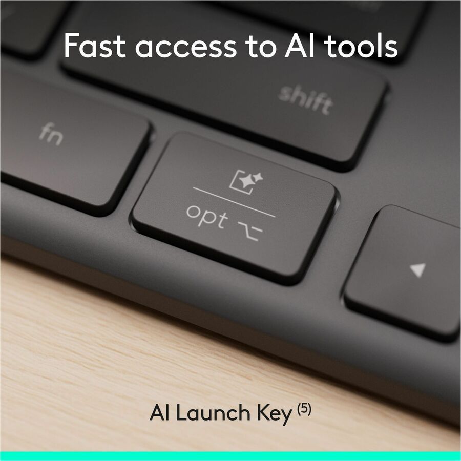 Logitech Signature Slim Wired K620 Keyboard – Full-Size USB-C Keyboard with Scissor Keys for Business