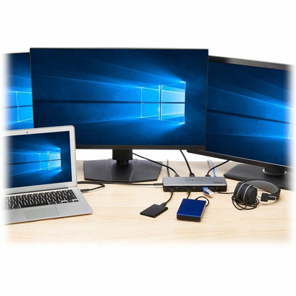 Eaton Tripp Lite Series USB-C Universal Dock with Triple 4K Display, Gigabit Ethernet, and 100W Power Delivery