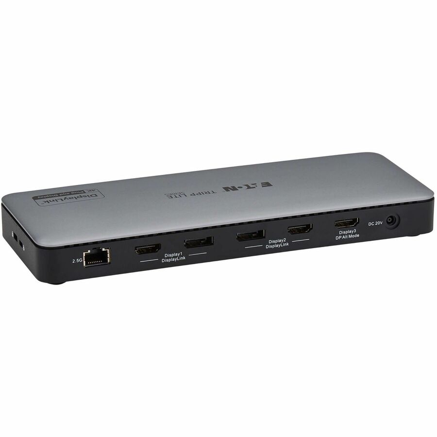 Eaton Tripp Lite Series USB-C Universal Dock with Triple 4K Display, Gigabit Ethernet, and 100W Power Delivery