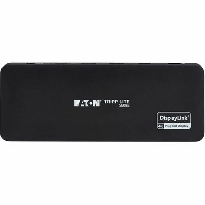 Eaton Tripp Lite Series U442-DOCK24DL2A USB-C Universal Dock with Dual 4K HDMI & DisplayPort, Gigabit Ethernet, 7 USB Ports, 100W Power Delivery