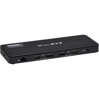 Eaton Tripp Lite Series U442-DOCK24DL2A USB-C Universal Dock with Dual 4K HDMI & DisplayPort, Gigabit Ethernet, 7 USB Ports, 100W Power Delivery