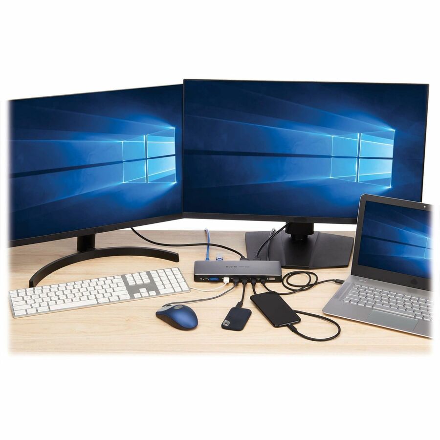 Eaton Corporation Tripp Lite Series MTB4-DOCK01A Thunderbolt 4 Docking Station for MacBook Pro and Windows Laptops