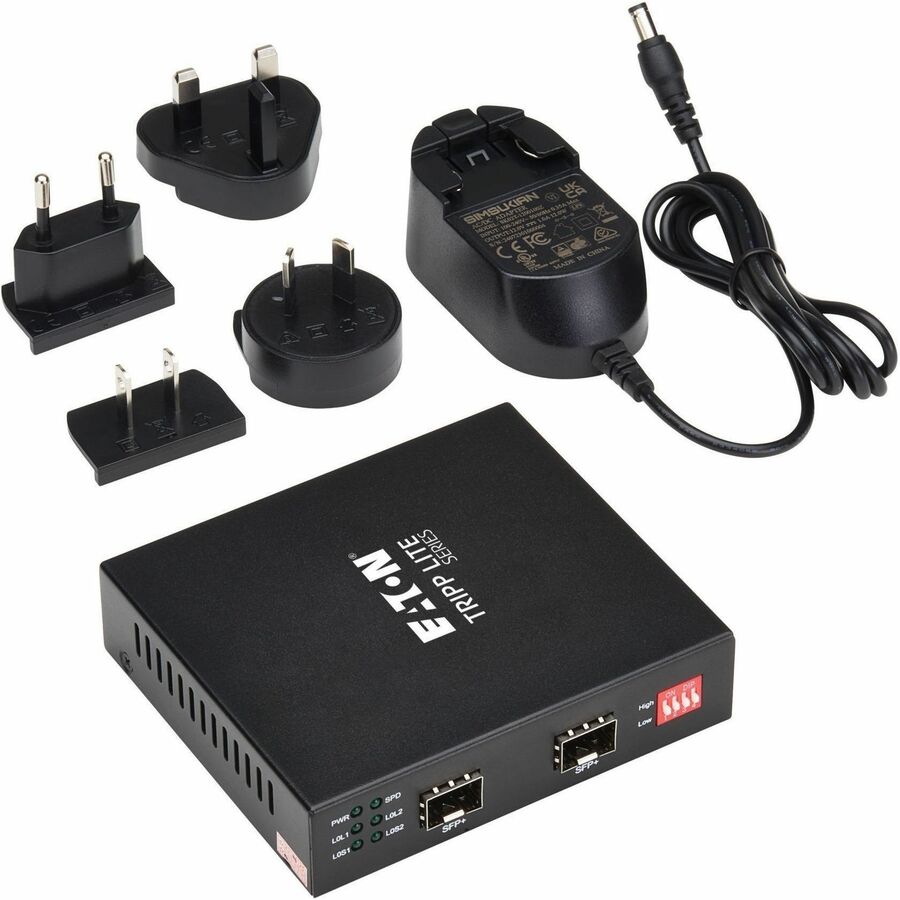Eaton Corporation Tripp Lite Series N786-MDC-SFPSFP Fiber Optic Mode Converter for High-Speed Network Extension