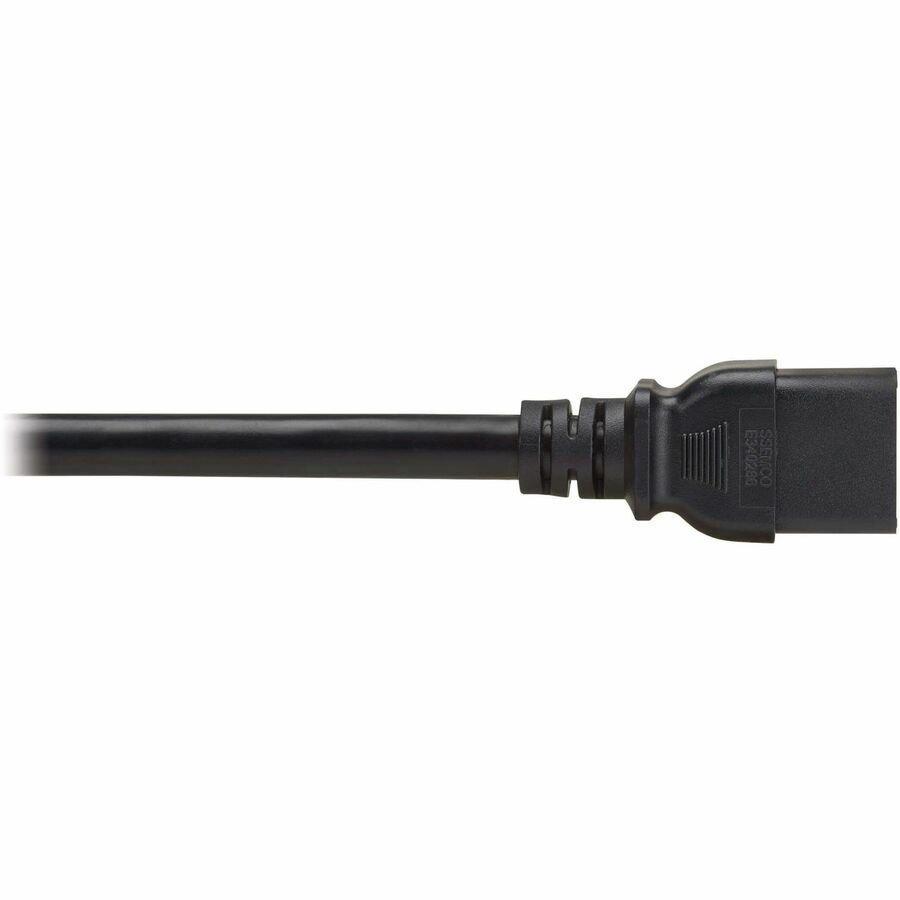 Eaton Tripp Lite Series PDU Power Cord, C19 to P-Lock C20 – Heavy-Duty 20A 250V, 3 ft. Black