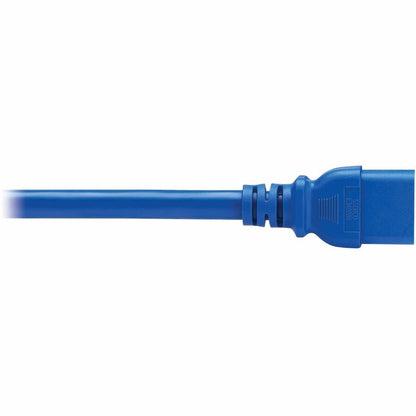 Eaton Tripp Lite Series PDU Power Cords, C19 to P-Lock C20 - Heavy Duty, 20A, 250V, 12 AWG, 3 ft. (0.9 m), Blue, 6 Pack