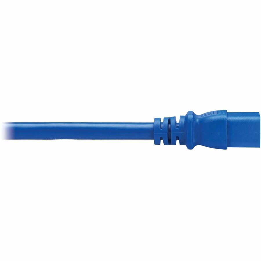 Eaton Tripp Lite Series PDU Power Cords, C19 to P-Lock C20 - Heavy Duty, 20A, 250V, 12 AWG, 3 ft. (0.9 m), Blue, 6 Pack