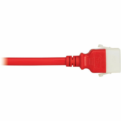 Eaton Tripp Lite Series PDU Power Cords, C19 to P-Lock C20 – Heavy-Duty 20A 250V, 3 ft. Red, 6 Pack