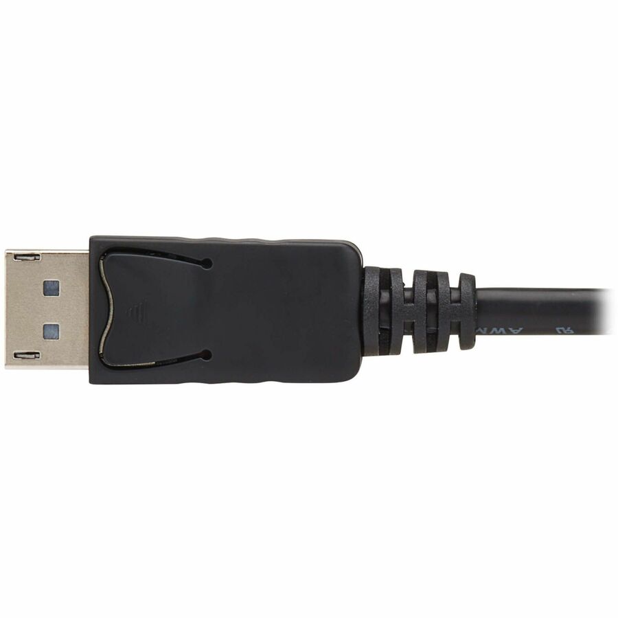 Eaton Corporation Tripp Lite Series P580-006-2PK 4K DisplayPort Audio/Video Cable - 5.91 ft (Two-Pack)
