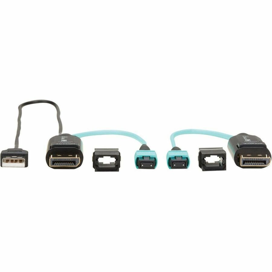 Eaton Tripp Lite Series P580F-000 DisplayPort Fiber Extender Kit with MPO Connectors for 8K Video Transmission