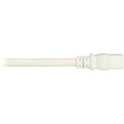 Eaton Corporation P036-E06-AWH-6 Heavy-Gauge White Power Cord for Network Devices with P-Lock Connection