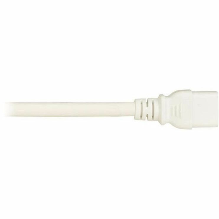 Eaton Corporation P036-E06-AWH-6 Heavy-Gauge White Power Cord for Network Devices with P-Lock Connection