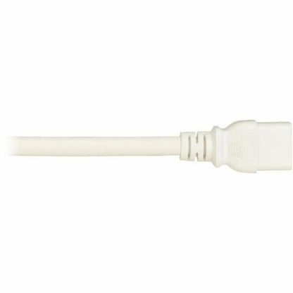 Eaton Corporation P036-E06-AWH-6 Heavy-Gauge White Power Cord for Network Devices with P-Lock Connection