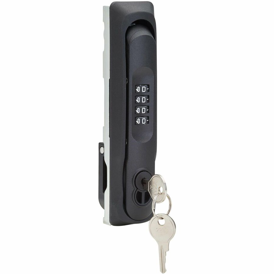 Eaton Corporation Tripp Lite Series SmartRack SRCOMBO4SFICSS Rack Door Handle with 4-Digit Lock and SFIC Core