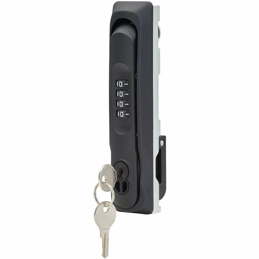 Eaton Corporation Tripp Lite Series SmartRack SRCOMBO4SFICSS Rack Door Handle with 4-Digit Lock and SFIC Core