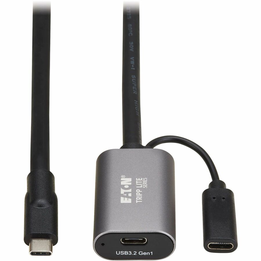 Eaton Corporation Tripp Lite U330-15M-C2C-C USB-C Extension Cable - 49.2 ft for Data Transfer and Device Flexibility