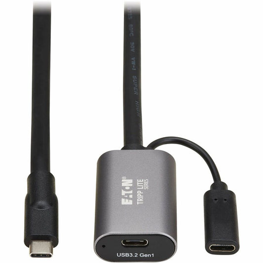 Eaton Corporation Tripp Lite U330-15M-C2C-C USB-C Extension Cable - 49.2 ft for Data Transfer and Device Flexibility