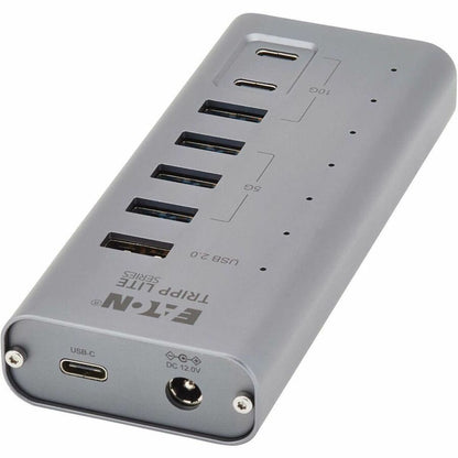 Eaton Tripp Lite Series 7-Port USB-C Hub with USB 3.2 Gen 2 Speeds - Gray