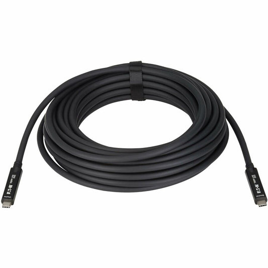 Eaton Tripp Lite Series U420F-10M USB-C to USB-C Fiber Optic Cable - 10 Feet