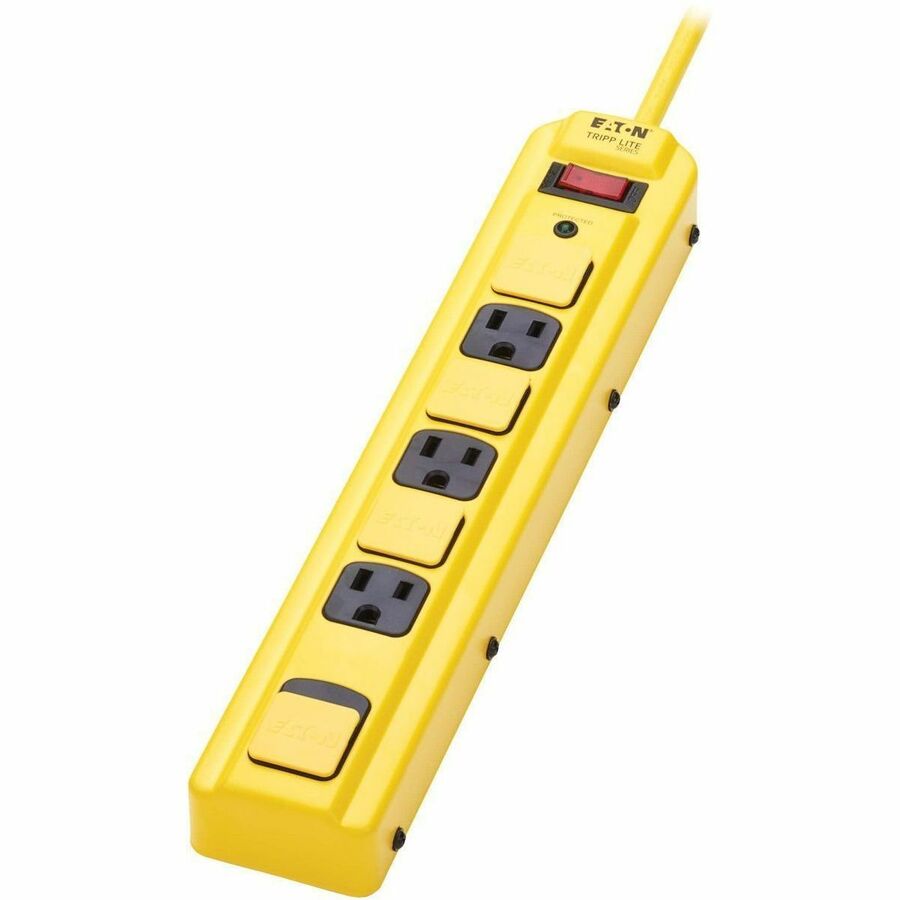 Eaton Tripp Lite Series 7-Outlet Industrial Surge Protector with 4 ft. Cord and Metal Housing