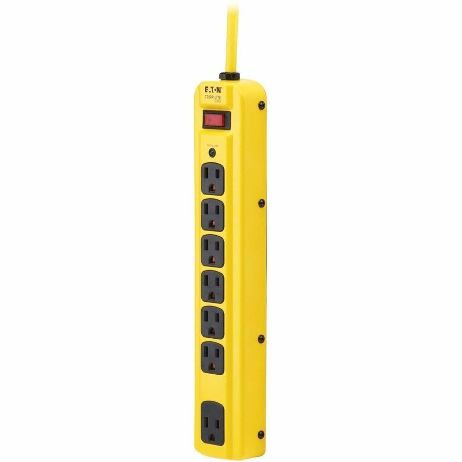 Eaton Tripp Lite Series 7-Outlet Industrial Surge Protector with 4 ft. Cord and Metal Housing