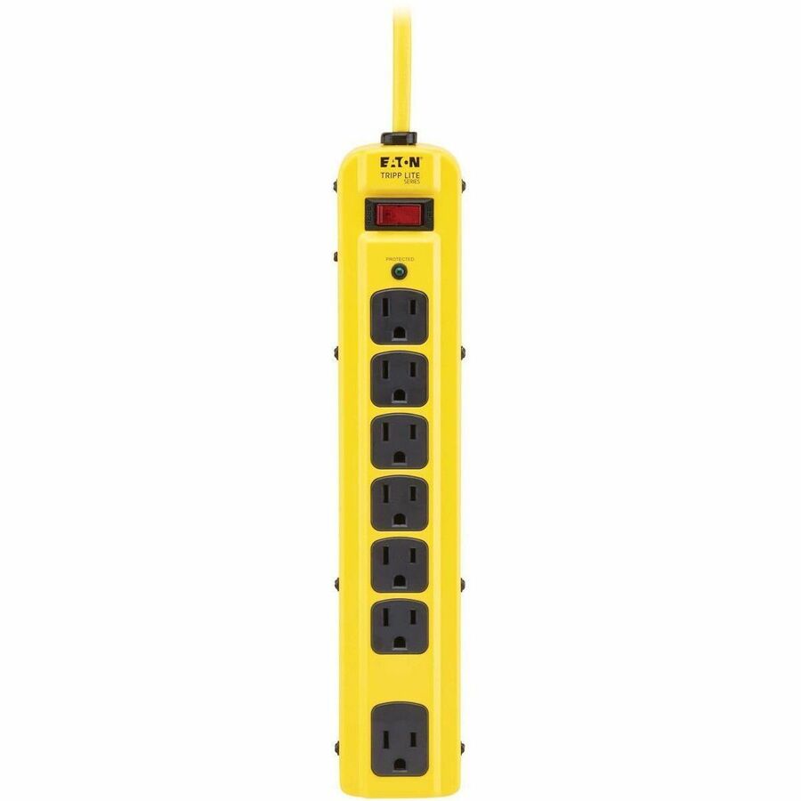 Eaton Tripp Lite Series 7-Outlet Industrial Surge Protector with 4 ft. Cord and Metal Housing