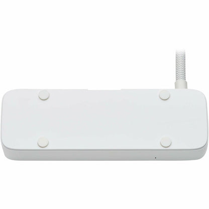 Eaton Tripp Lite Series Protect It! 3-Outlet Surge Protector with USB-A and USB-C Ports - 5-15R Outlets, 900 Joules, 20W PD Charging, Desk Clamp, 8 ft. Braided Cord, White