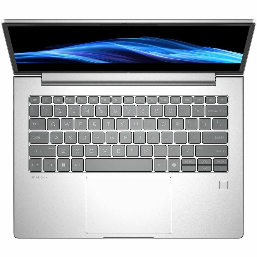 HP EliteBook 6 G1i 14" Notebook - WUXGA - Intel Core Ultra 5 235U - vPro Technology - 16 GB - 512 GB PCIe NVMe SSD - English Keyboard - Pike Silver Aluminum