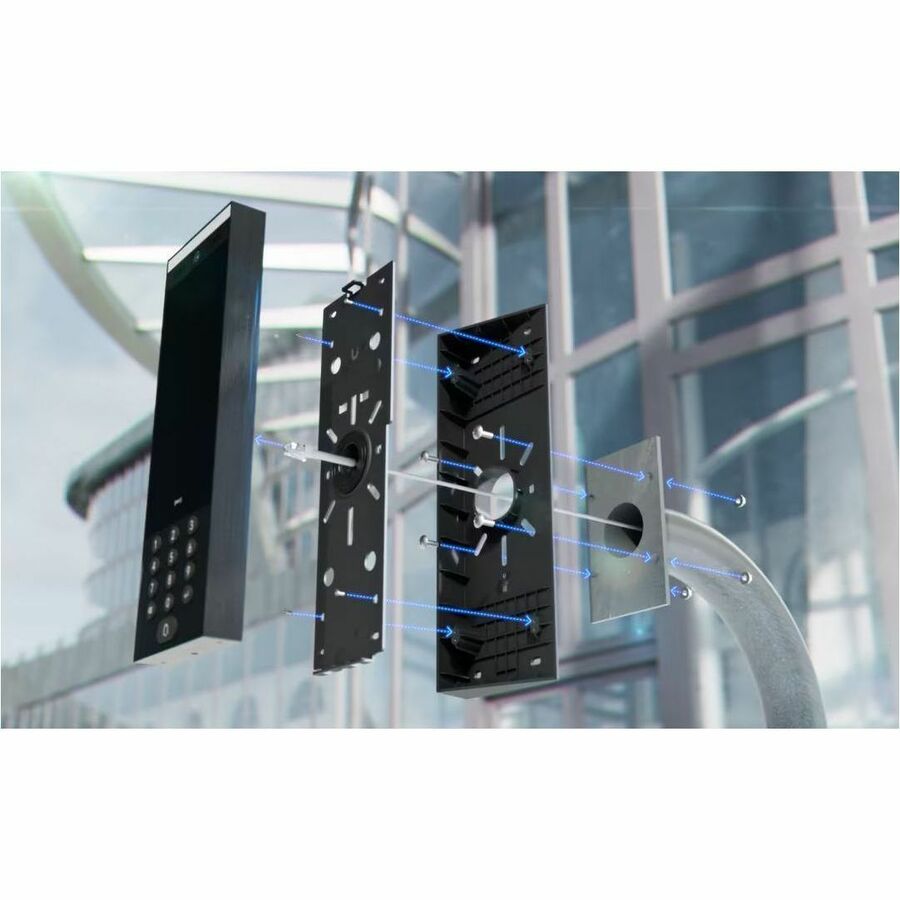 Ubiquiti Inc. Intercom Wedge Mount UACC-Intercom-WM — Corner Wall Mount for Ubiquiti Intercom Systems