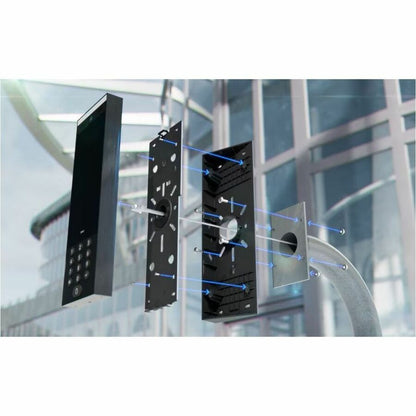 Ubiquiti Inc. Intercom Wedge Mount UACC-Intercom-WM — Corner Wall Mount for Ubiquiti Intercom Systems