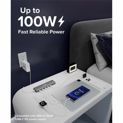 Plugable PS-6CC 6-Port USB-C Charging Station with PriorityShare Technology