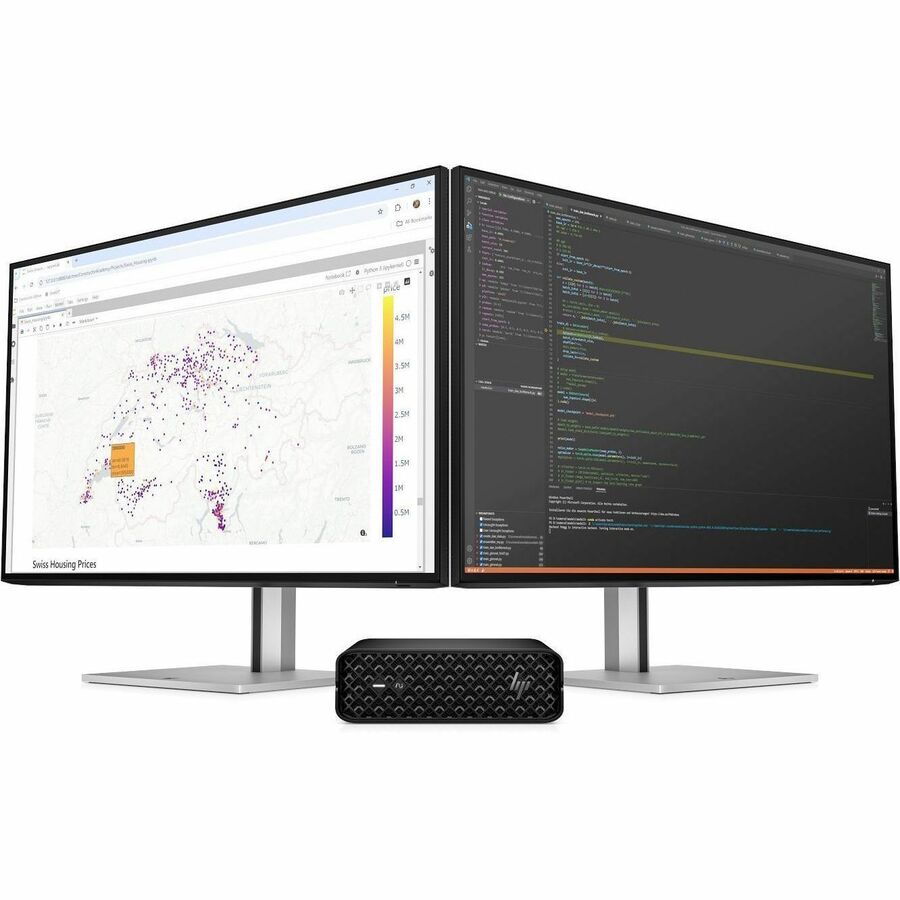 HP Z2 Mini G1i Workstation - Intel Core Ultra 7 265K - 32 GB - 1 TB SSD - Mini PC - Black