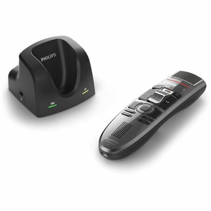 Philips SpeechMike Premium Air SMP4000 Wireless Digital Voice Recorder with Studio-Quality Microphone