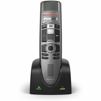 Philips SpeechMike Premium Air SMP4000 Wireless Digital Voice Recorder with Studio-Quality Microphone