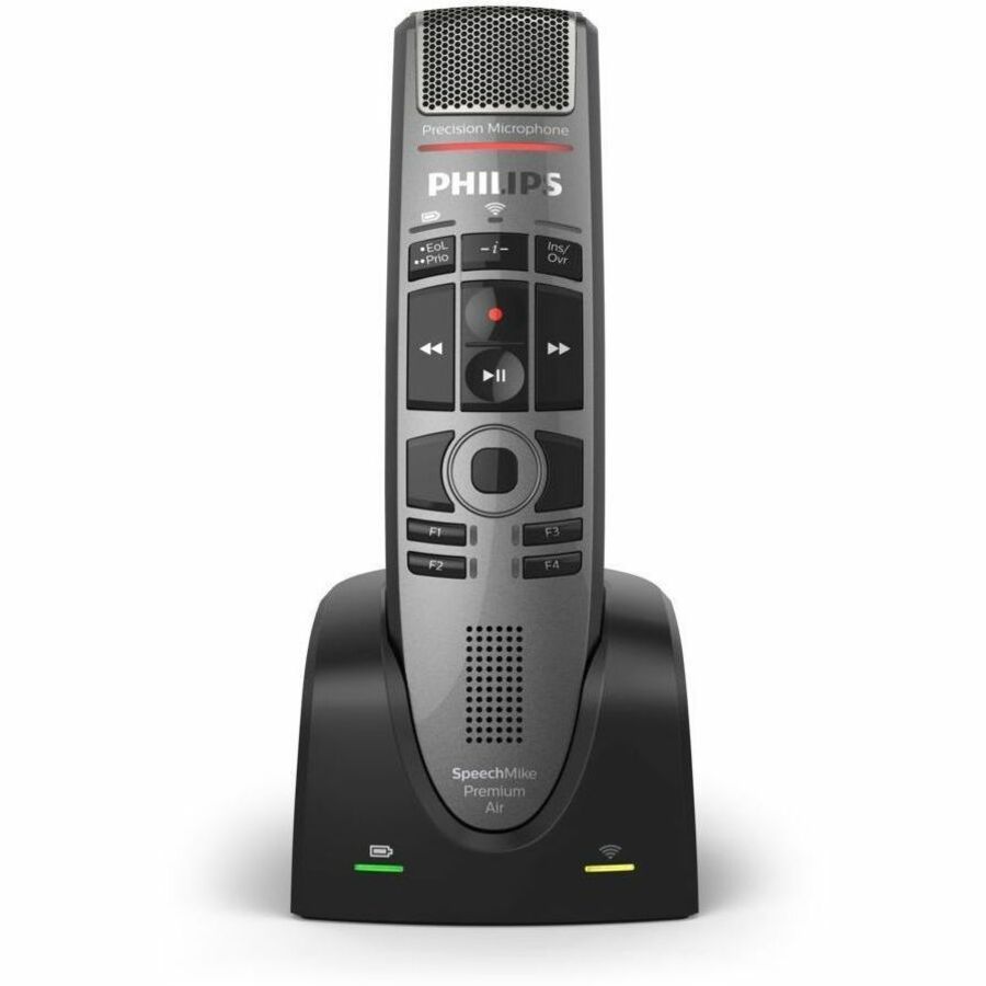 Philips SpeechMike Premium Air SMP4000 Wireless Digital Voice Recorder with Studio-Quality Microphone