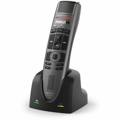 Philips SpeechMike Premium Air SMP4000 Wireless Digital Voice Recorder with Studio-Quality Microphone