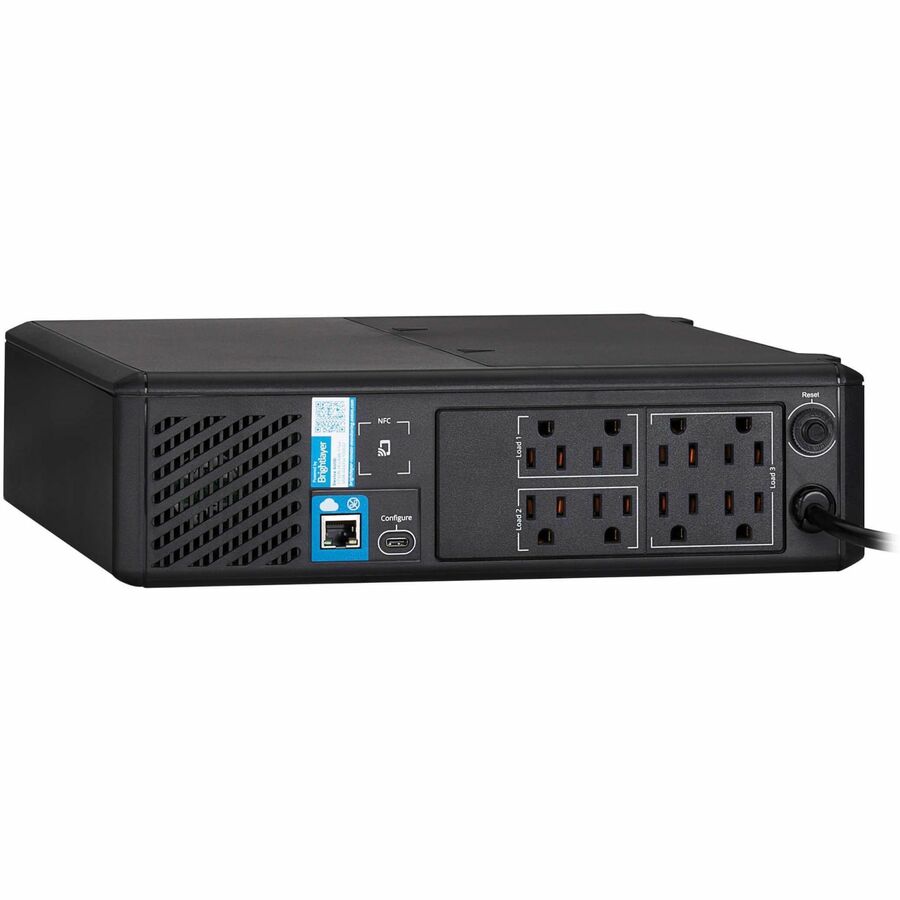 Eaton Tripp Lite Series 750VA 475W 120V Line-Interactive Pure Sine Wave UPS with Cloud Connectivity and Remote Management