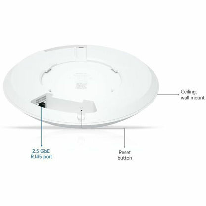 Ubiquiti U7 Long-Range Wi-Fi 7 Dual Band Wireless Access Point with 4.30 Gbps Speed